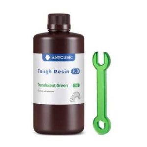 S3DA-029-Anycubic Tough Resin 2.0 Transcluent- Green