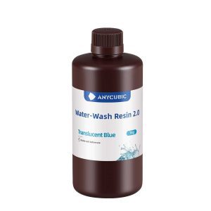 S3DA-044-Anycubic Water-Wash Resin 2.0-Translucent Blue