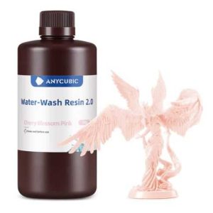 S3DA-048-Anycubic Water-Wash Resin 2.0-Cherry Blossom Pink