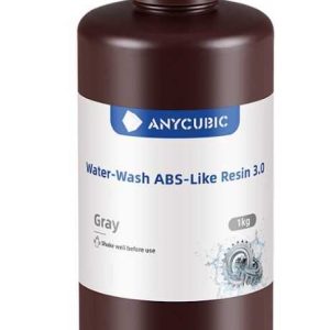 S3DA-057-Anycubic Water-Wash ABS-Like Resin 3.0-Grey